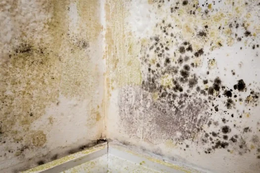Damp and mould in housing disrepair property affecting tenant living conditions in UK case study