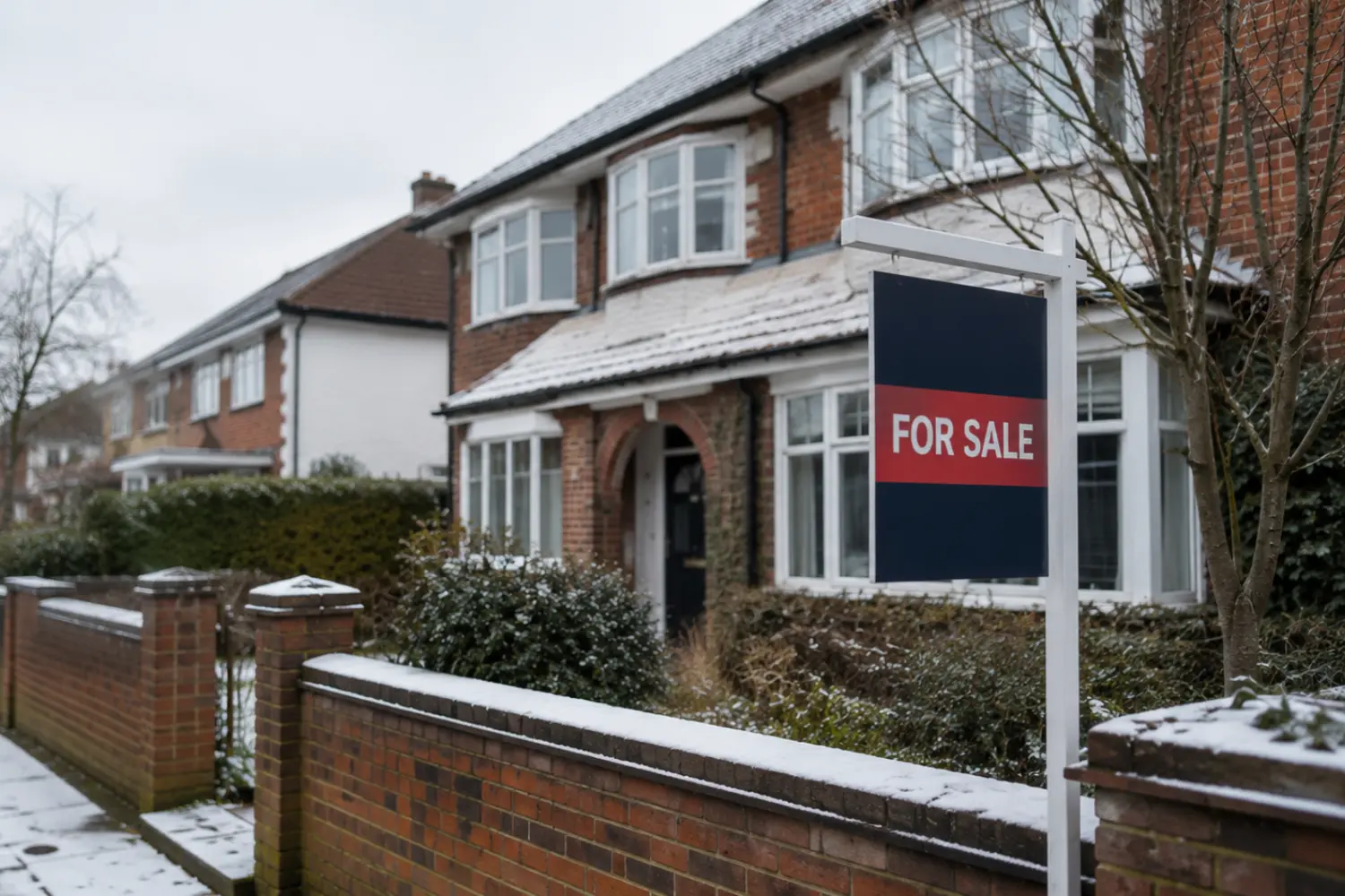 hardest month to sell a house in the UK