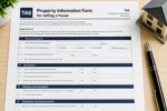 TA6 property information form for selling a house
